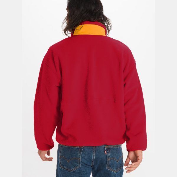 Marmot 94 E.C.O. Recycled Fleece Bluza Midlayer Drumetie Barbati - imagine 4
